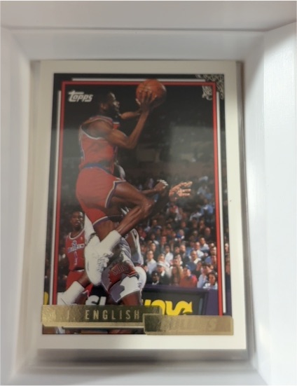 1992-93 Topps #157 A.J. English — front