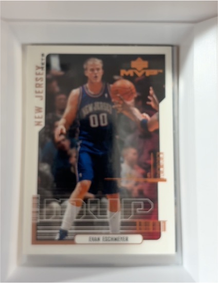 2000-01 Upper Deck MVP #107 Evan Eschmeyer — front