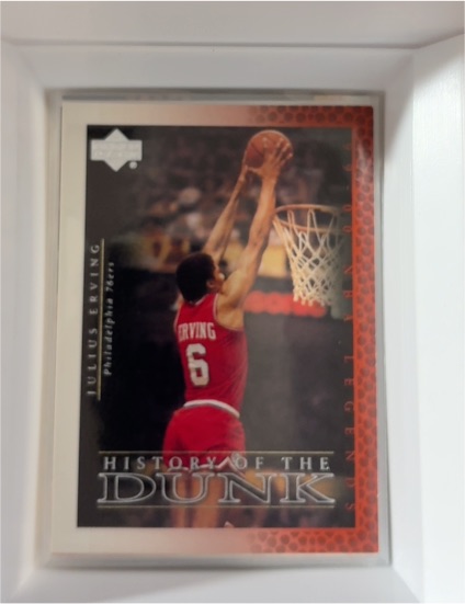 2000 Upper Deck History of the Dunk #51 Julius Erving — front