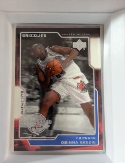 1999-00 Upper Deck #348 Obinna Ekezie — front
