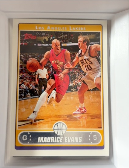 2006-07 Topps #60 Maurice Evans — front