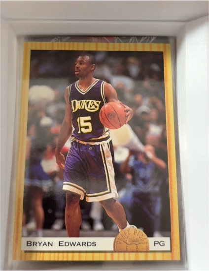 1993 Classic Draft Picks #29 Bryan Edwards — front