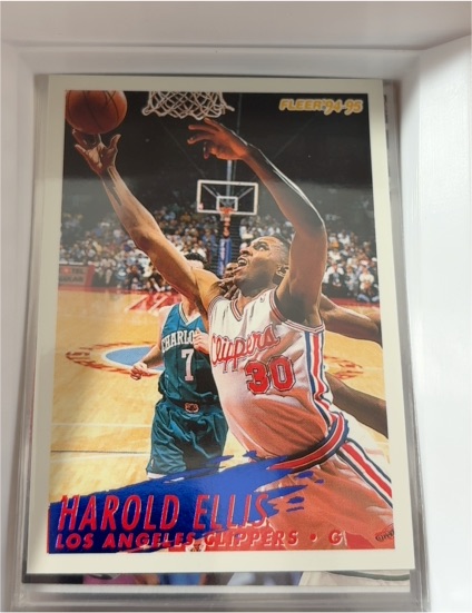 1994-95 Fleer #98 Harold Ellis — front