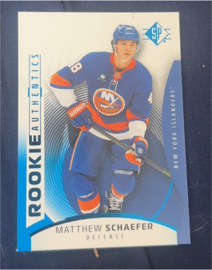 2025-26 Upper Deck SP Rookie Authentics #111 Matthew Schaefer — front