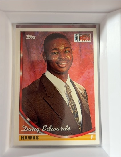 1993-94 Topps #13 Doug Edwards — front