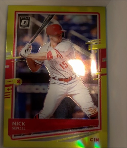 2020 Donruss Optic #101 Nick Senzel — front