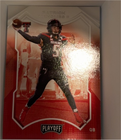 2022 Panini Chronicles Draft Picks Playoff #20 Patrick Mahomes II Texas Tech — front