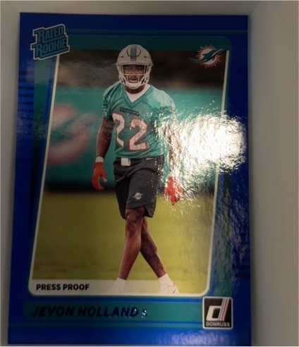 2021 Donruss #348 Jevon Holland — front
