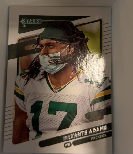 2021 Panini Donruss #158 Davante Adams — front