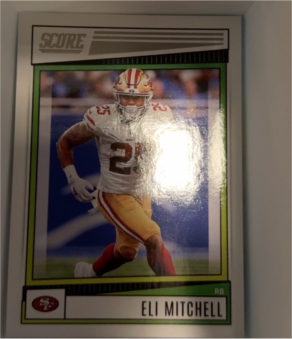 2022 Panini Score #167 Eli Mitchell — front