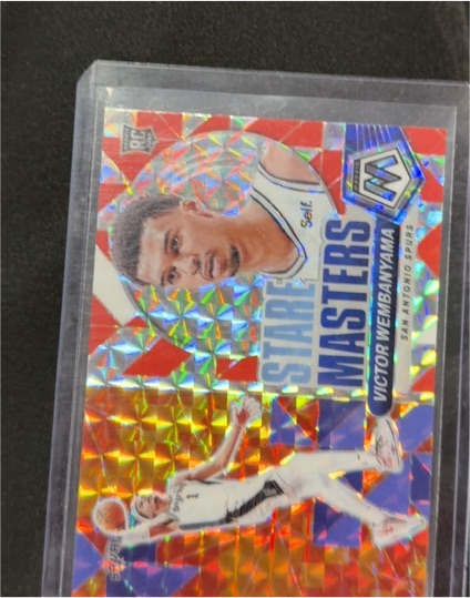 2023-24 Panini Mosaic #16 Victor Wembanyama Stare Masters Rookie — front