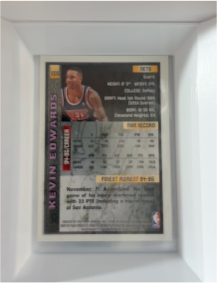 1989-90 Fleer #81 Kevin Edwards — front