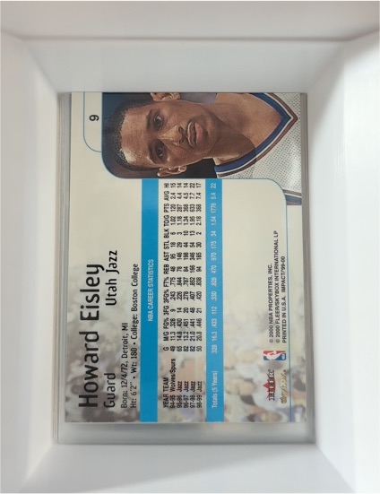 1998-99 Skybox NBA Hoops #64 Howard Eisley Utah Jazz — front