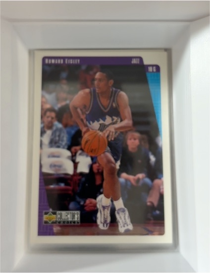 1997 Upper Deck #341 Howard Eisley — front