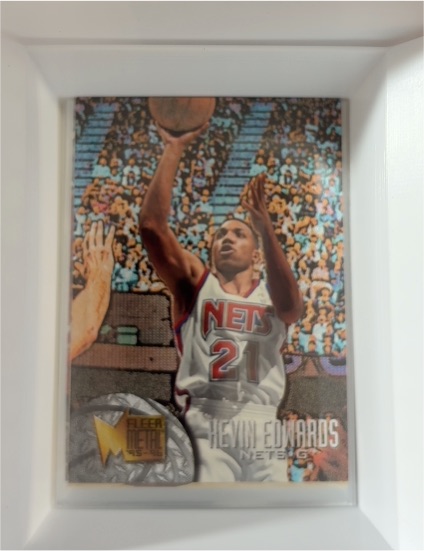 1995-96 Fleer Metal #170 Kevin Edwards — front