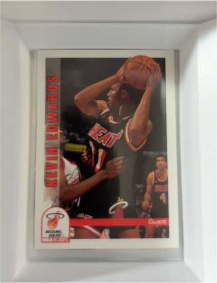 1992-93 NBA Hoops #118 Kevin Edwards — front