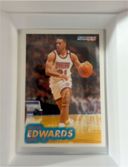1993-94 Fleer #333 Kevin Edwards — front