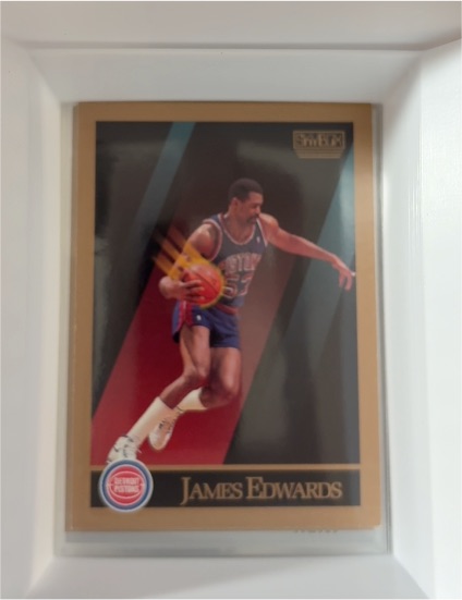 1990 Skybox #85 James Edwards — front