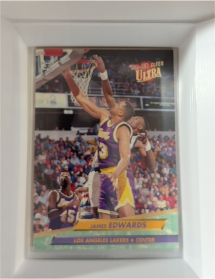 1992 Fleer Ultra #287 James Edwards — front