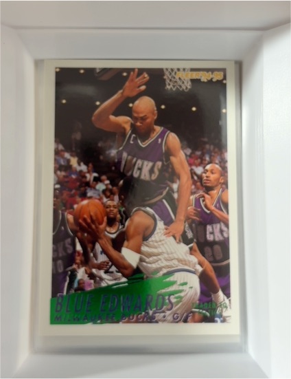 1994-95 Fleer #126 Blue Edwards — front
