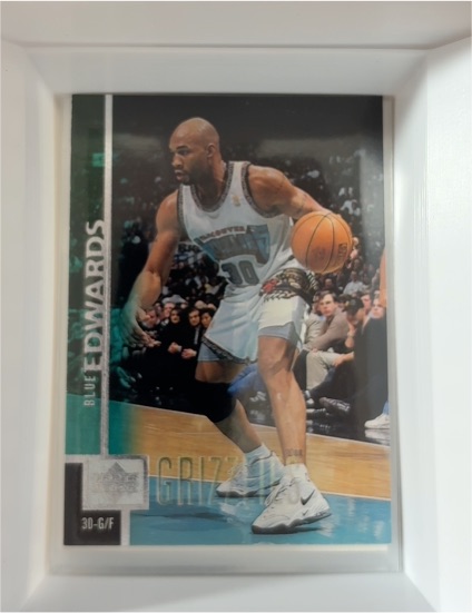 1997 Upper Deck #309 Blue Edwards — front