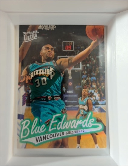 1996-97 Fleer Ultra #118 Blue Edwards — front