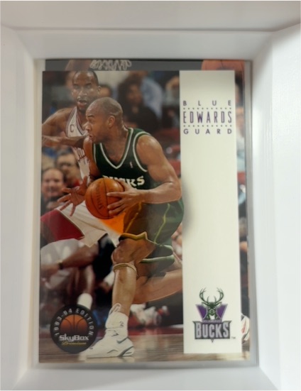 1993-94 SkyBox Premium #111 Blue Edwards — front