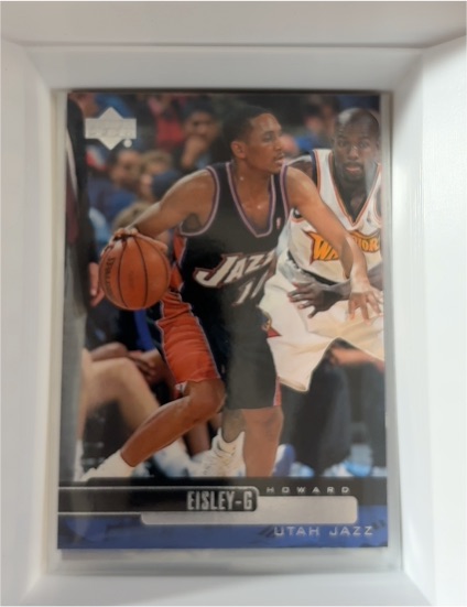 1999-00 Upper Deck #122 Howard Eisley — front