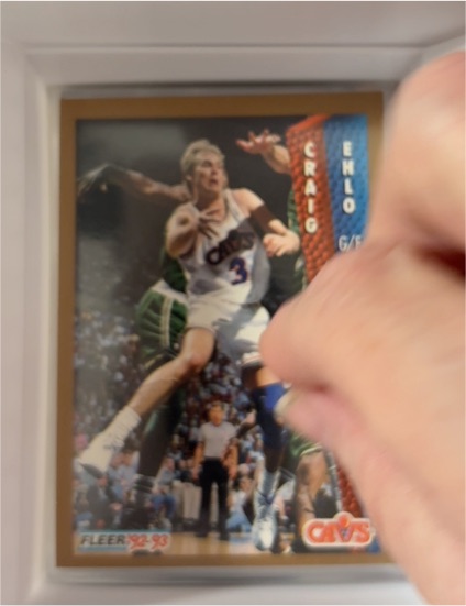 1992-93 Fleer #41 Craig Ehlo — front