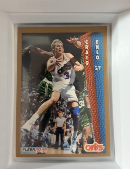 1992-93 Fleer #41 Craig Ehlo — front