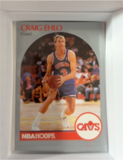 1990-91 NBA Hoops #74 Craig Ehlo — front