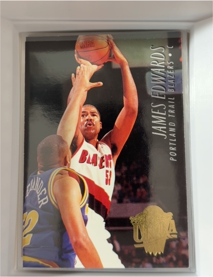 1994-95 Fleer Ultra #322 James Edwards — front