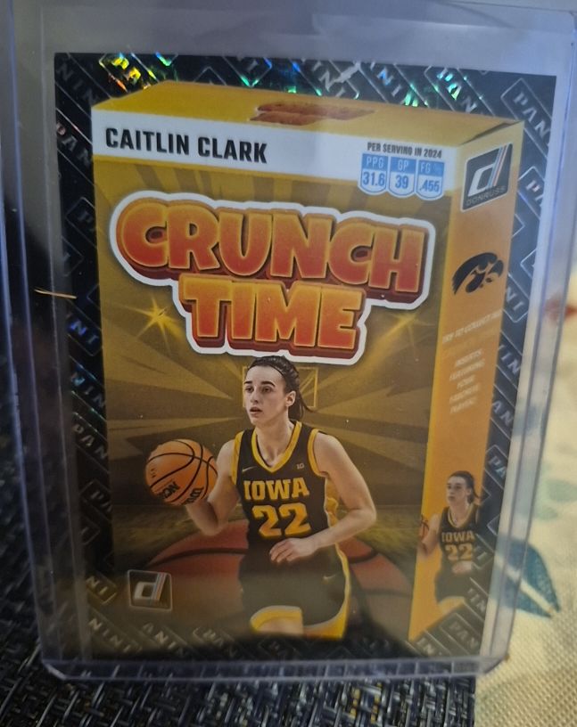 2024 Panini Caitlin Clark Collection - Crunch Time Caitlin Clark #SS-CT1 — front