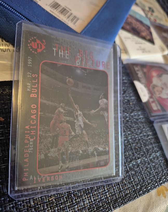 1997-98 Upper Deck UD3 #41 The Big Picture Allen Iverson — front