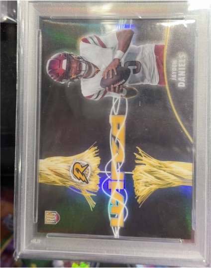 2024 Topps Finest #67 Jayden Daniels — front