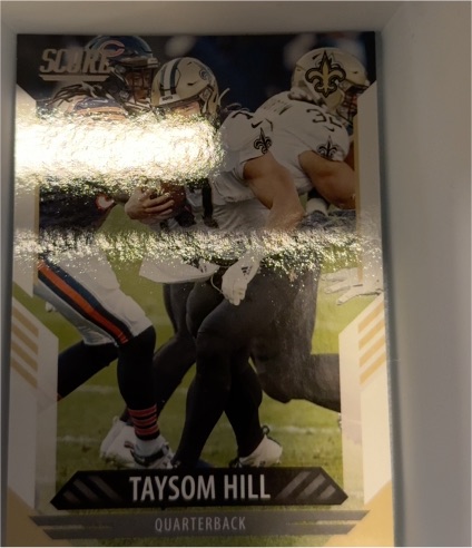 2021 Panini Score #207 Taysom Hill — front
