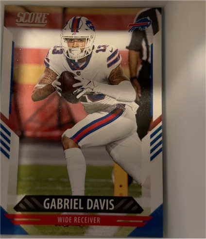 2021 Score #280 Gabriel Davis — front