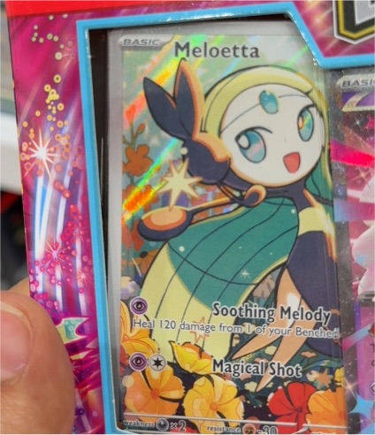 Pokémon 2014 Black Star Promo #026 Meloetta — front