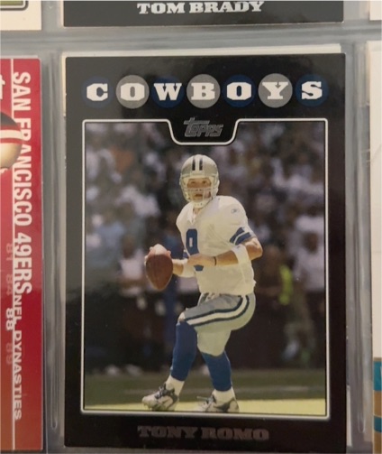 2008 Topps #11 Tony Romo — front