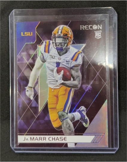 2021 Panini Chronicles Draft Picks Recon #136 Ja'Marr Chase — front