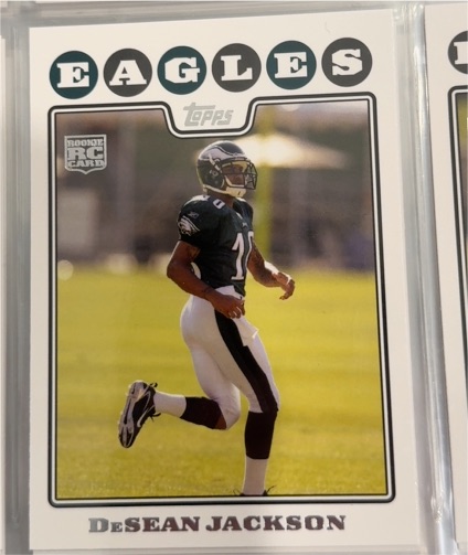 2008 Topps #363 DeSean Jackson — front