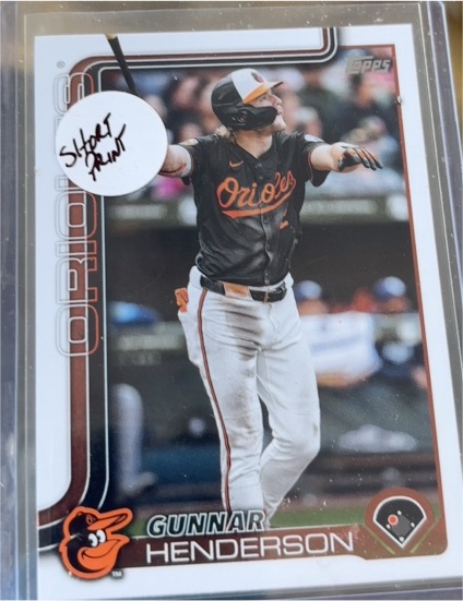 2025 Topps Series 1 #65 Gunnar Henderson — front