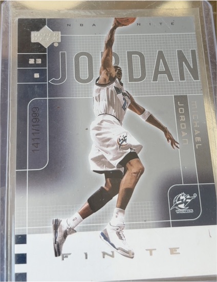 2002-03 Upper Deck Finite #100 Michael Jordan — front