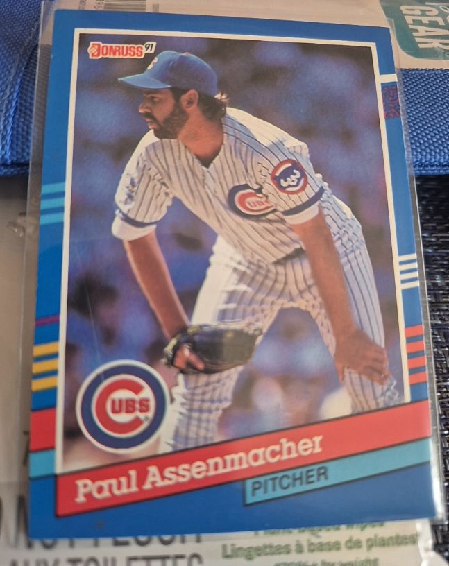 1991 Donruss #144 Paul Assenmacher — front