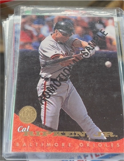 1994 Leaf #1 Cal Ripken Jr. — front