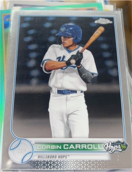 2022 Topps Pro Debut #PD-73 Corbin Carroll Hillsboro Hops — front