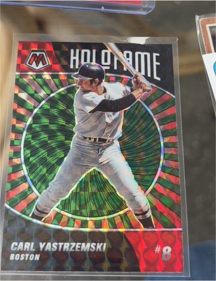 2022 Panini Mosaic Holofame #HF-6 Carl Yastrzemski — front