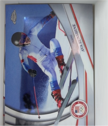 2026 Topps Chrome U.S. Winter Olympics #72 Ava Sunshine — front