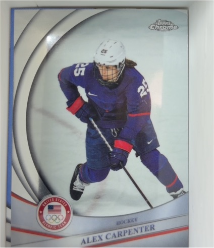 2026 Topps Chrome U.S. Winter Olympics #82 Alex Carpenter — front