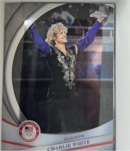2026 Topps Chrome U.S. Winter Olympics #60 Charlie White — front